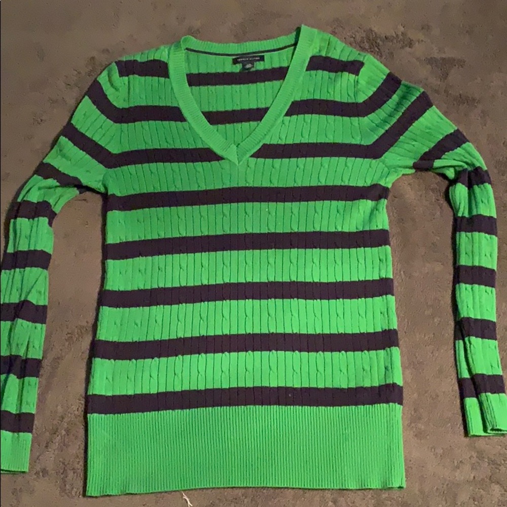 Hilfiger Striped Sweater Top
